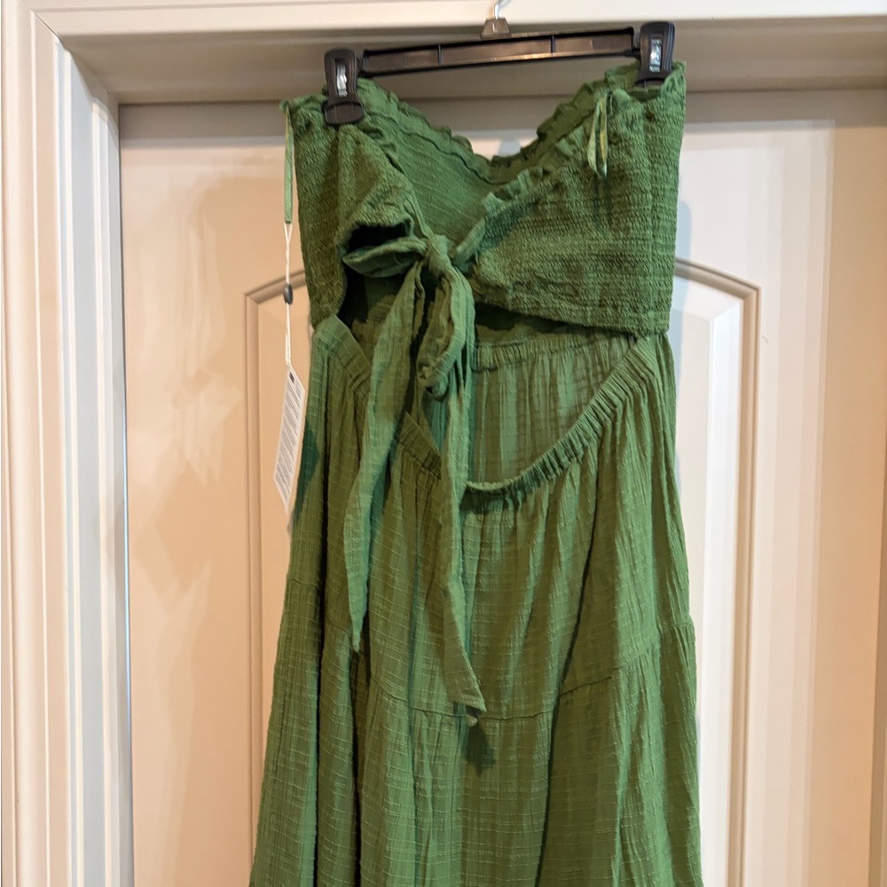 Veronica Beard Olive Textured Dress - Picture 6 of 7